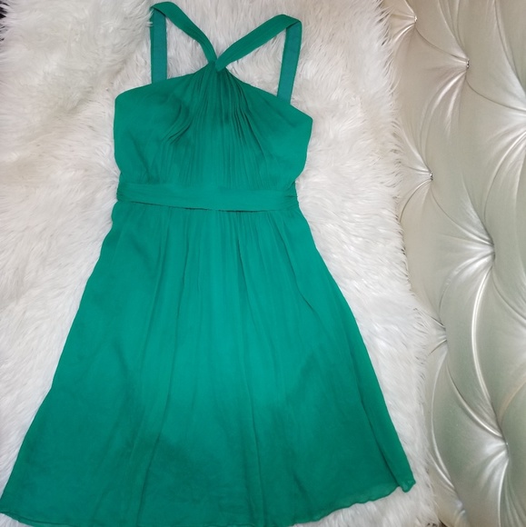 J. Crew Dresses & Skirts - J.Crew Green Silk Sinclair Dress sz 10